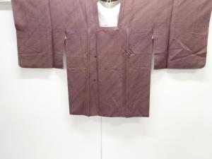 斜め縞模様道行コート